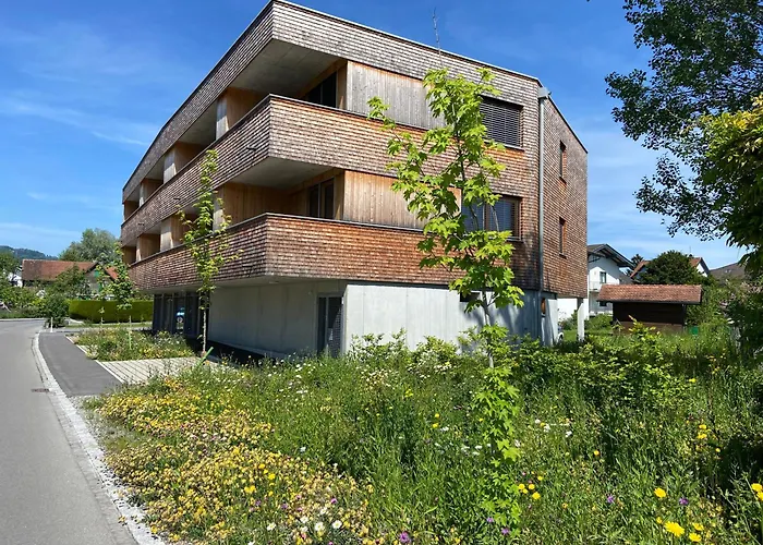 Boutique Apartments Lustenau Nachhaltige Kuehlung Ueber Erdsonde Und Fussbodenkuehlung